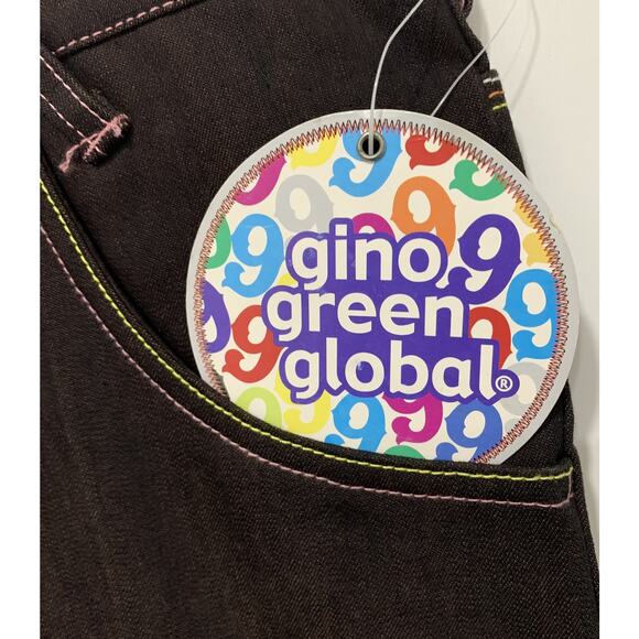 Gino Green Global Black Jeans Hip Hop Baggy 40 x 33 New w/ Tag - Picture 2 of 9